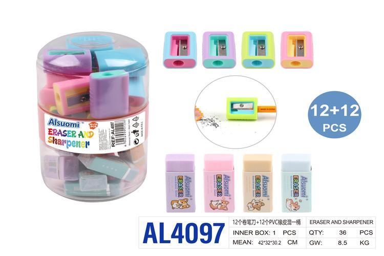 Sacapuntas, 12 piezas, modelo AL4097
