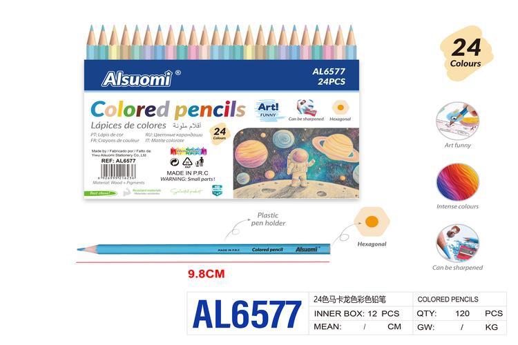 Lápices de colores, color multicolor, modelo AL6577