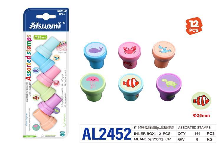 Suministros para sellos, 6 piezas, modelo AL2452