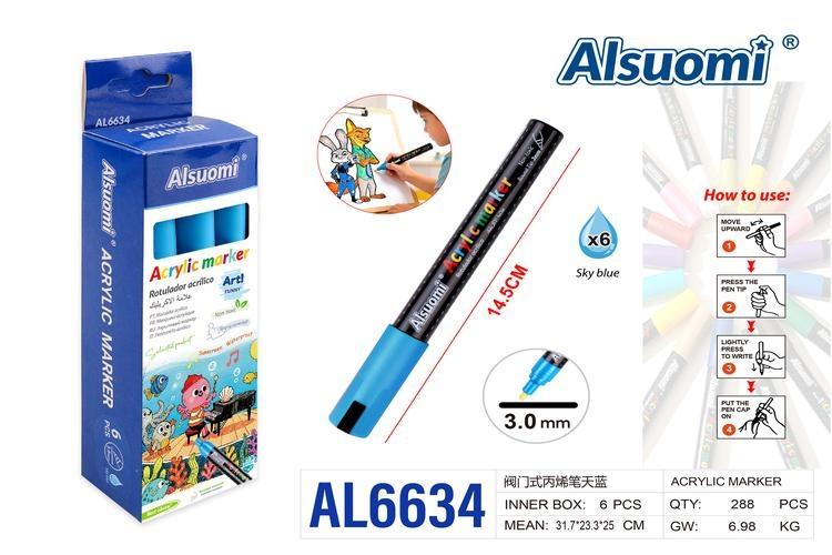 pigmento, color azul, modelo AL6634