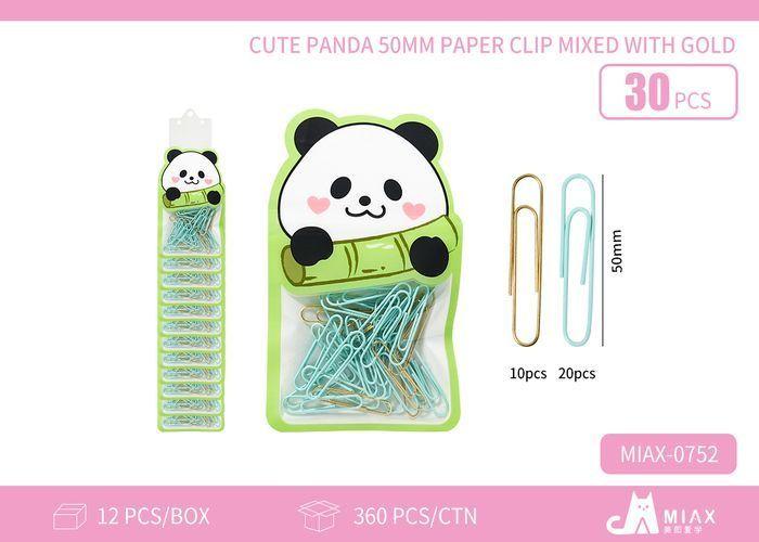 Clip de papel, 50 mm, modelo MIAX-0752
