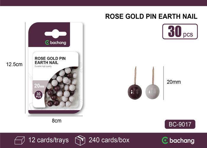 Chinche, color oro rosa, modelo BC-9017