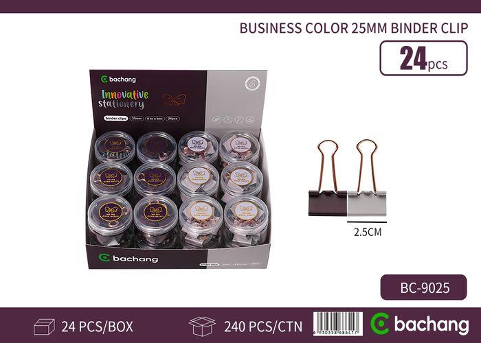 Clip de carpeta, 25 mm, modelo BC-9025