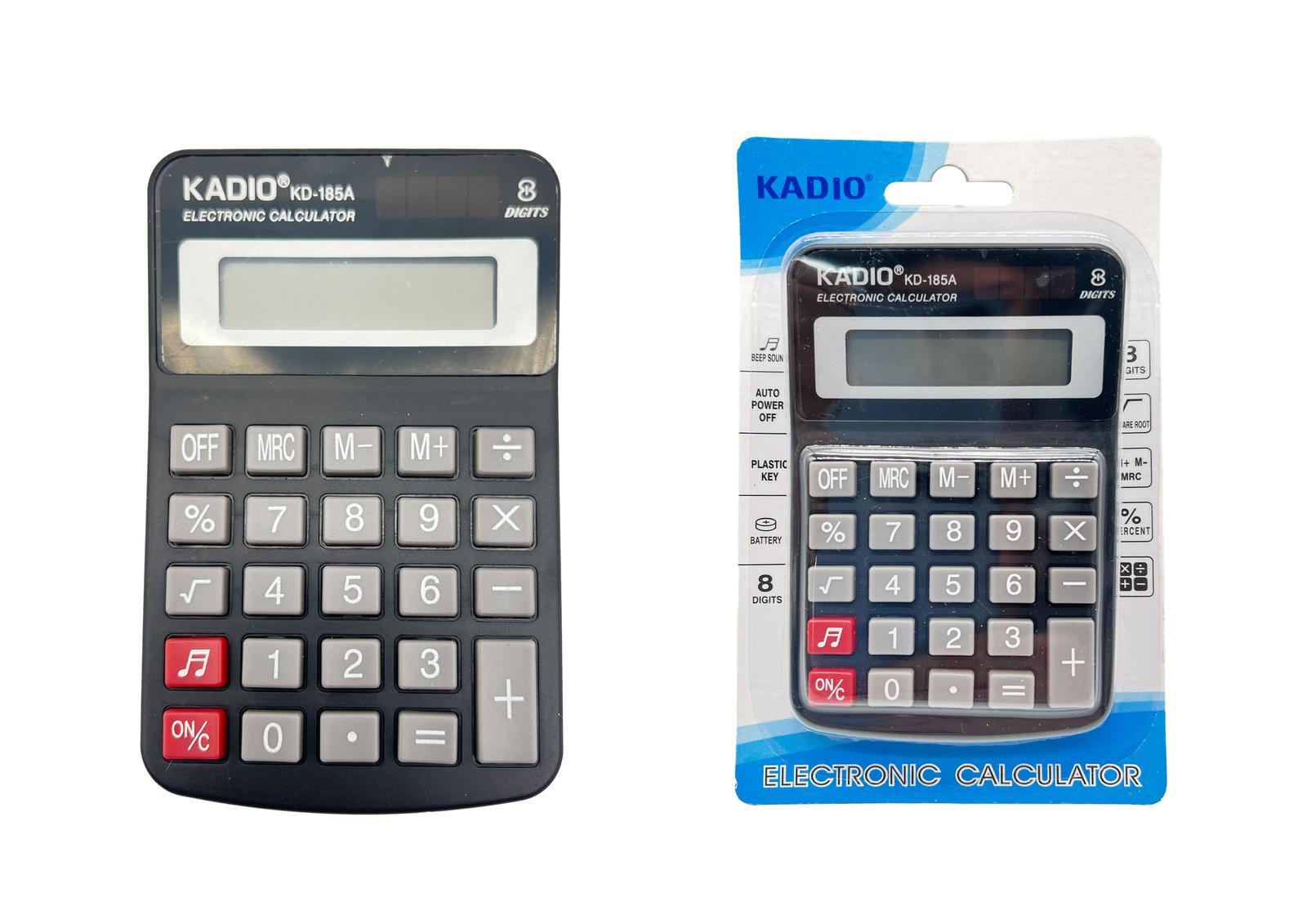 Calculadora, modelo KD185A-2, 11,7 × 7,6 × 2,3