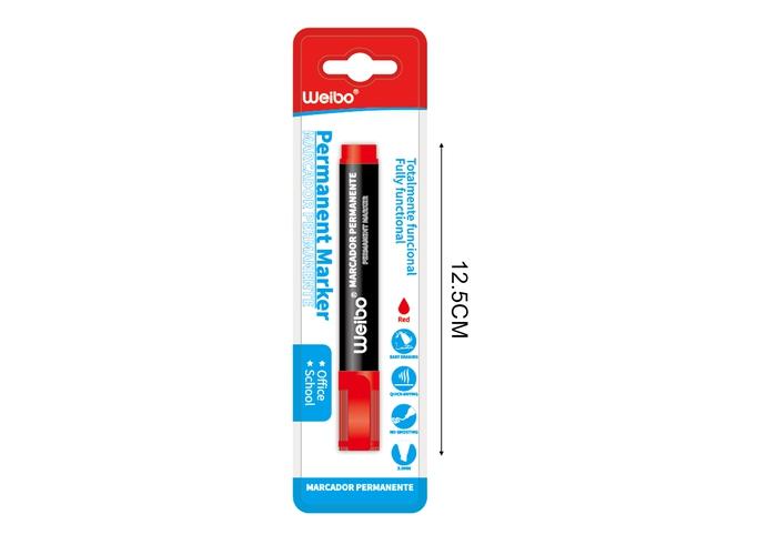 Rotulador, 1 pieza, color rojo, modelo WB8041