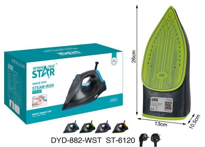 Plancha eléctrica, 220 V, modelo ST-6120-220V