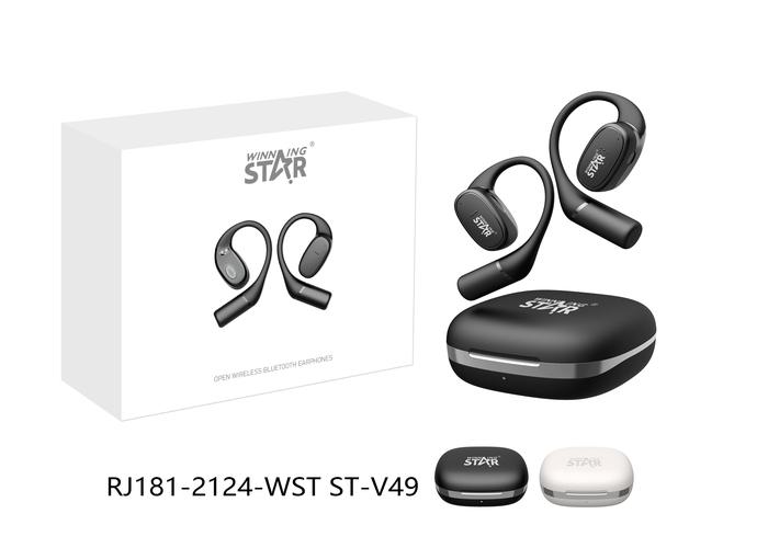 Auriculares supraaurales, color azul, modelo ST-V49