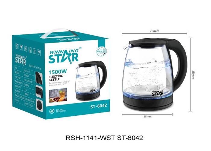 Hervidor eléctrico, 220 V, modelo ST-6042-220V
