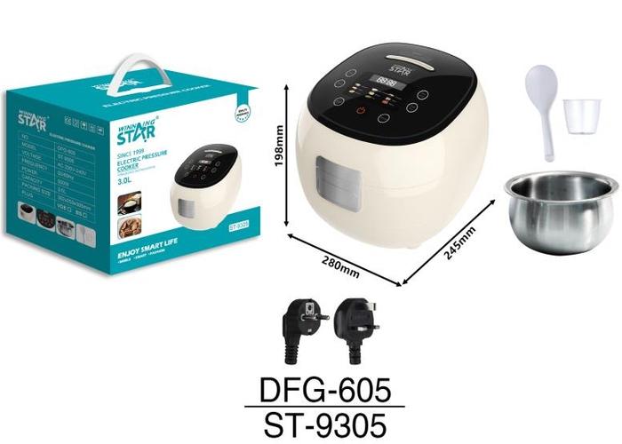 olla arrocera, 220 V, modelo ST-9305-220V