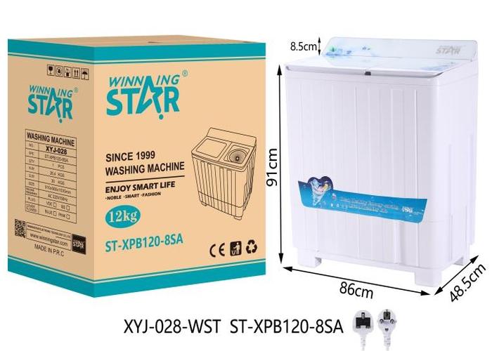 Lavadora, 220 V, modelo ST-XPB120-8SA-220V