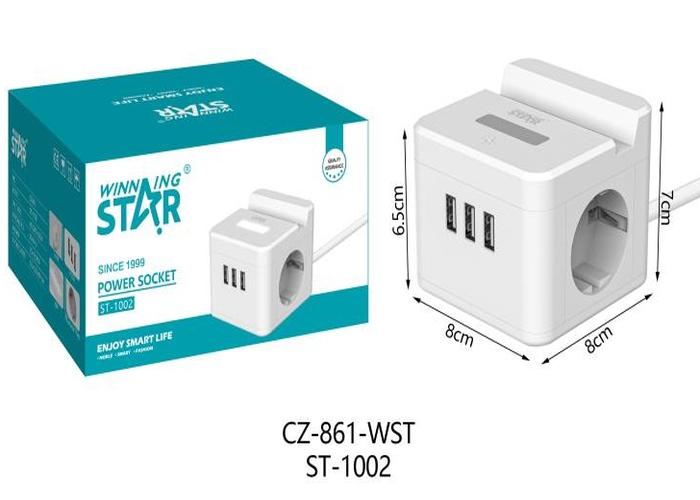 Toma de corriente, 220 V, modelo ST-1002-220V