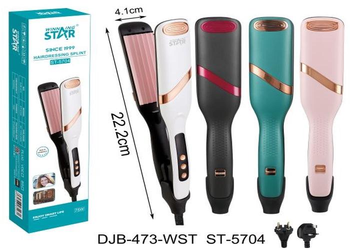 Plancha de pelo, 220 V, modelo ST-5704-220V