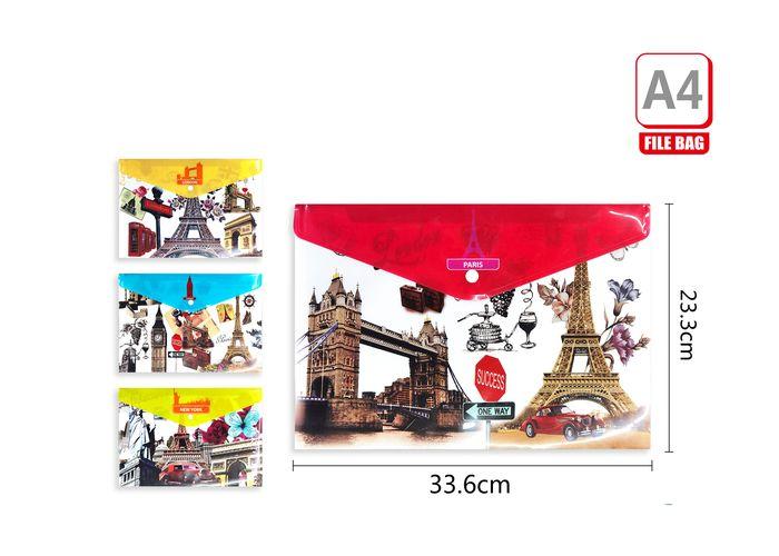 Bolsa para documentos, modelo A4, modelo YL51001