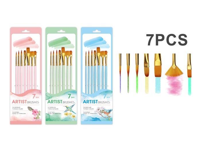 brocha, 7 piezas, modelo YL213709-7