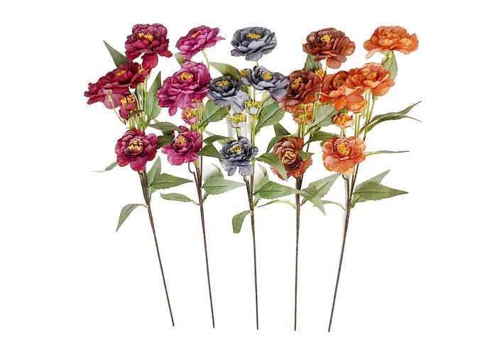 Flores y árboles decorativos, modelo 100155