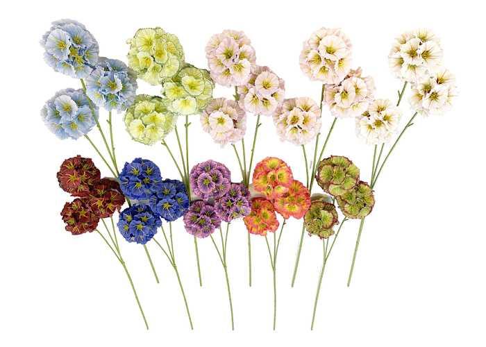 Flores y árboles decorativos, modelo 100167