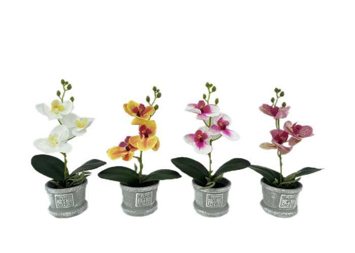 Flores y árboles decorativos, 25 cm, modelo 100367