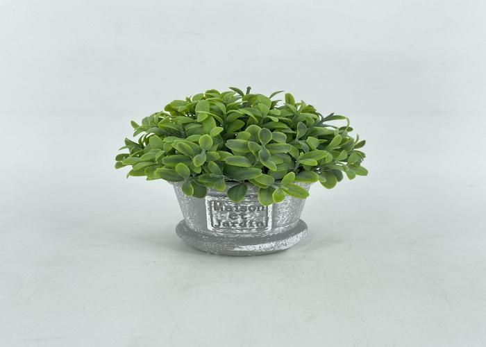 Flores y árboles decorativos, 11 cm, modelo 100386