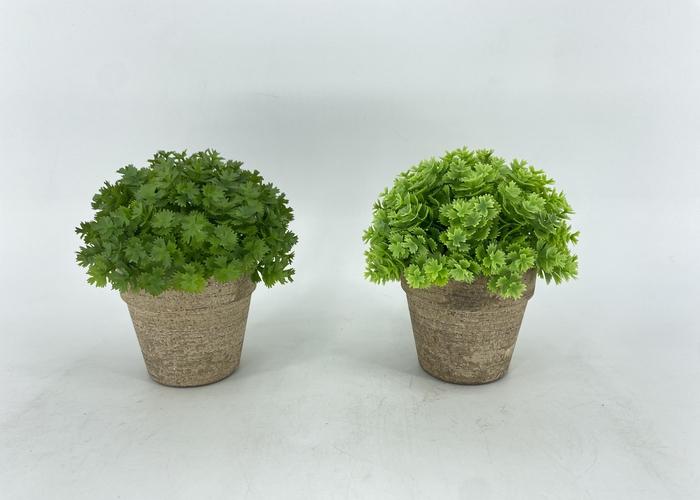 Flores y árboles decorativos, 11 cm, modelo 100388
