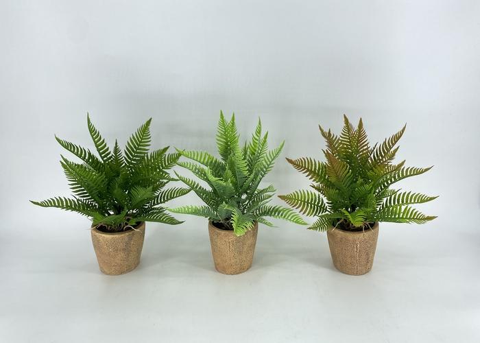 Flores y árboles decorativos, 23 cm, modelo 100419