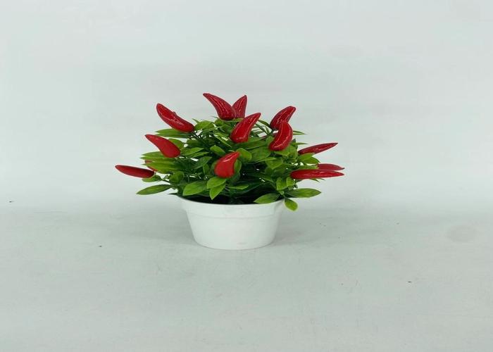 Flores y árboles decorativos, 21 cm, modelo 100459