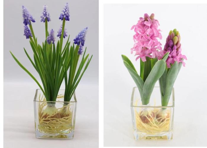 Flores y árboles decorativos, 25 cm, modelo 100468