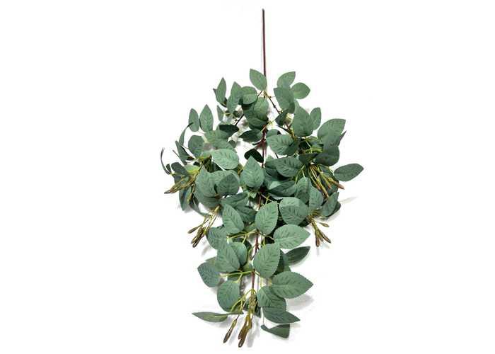 Flores y árboles decorativos, 100 cm, color verde, modelo 110597