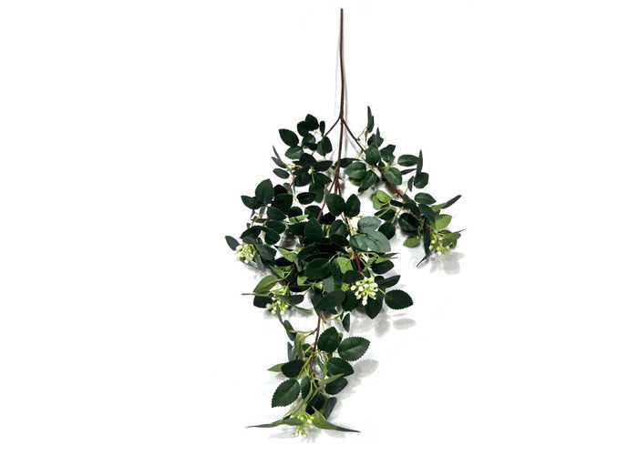 Flores y árboles decorativos, 100 cm, color verde, modelo 110598