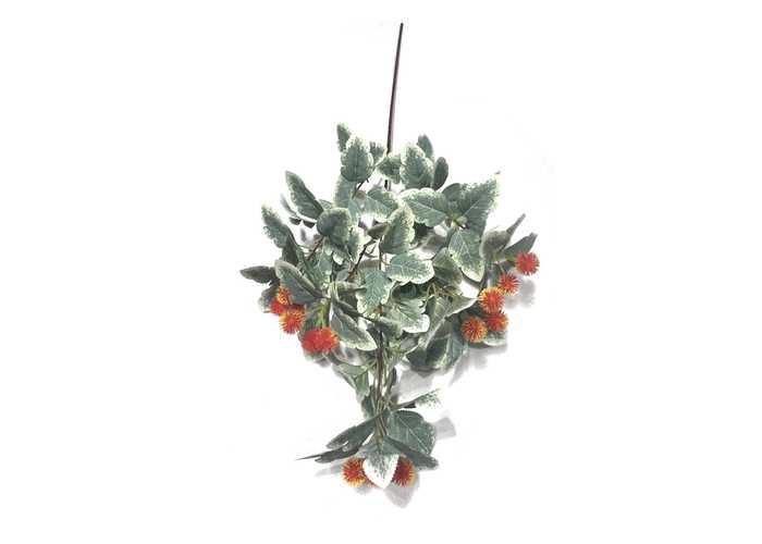 Flores y árboles decorativos, 100 cm, color verde, modelo 110608