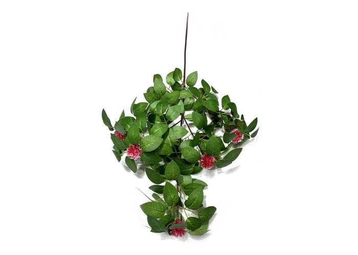 Flores y árboles decorativos, 100 cm, color verde, modelo 110613