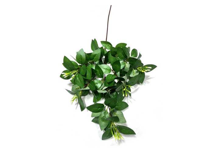 Flores y árboles decorativos, 100 cm, color verde, modelo 110614