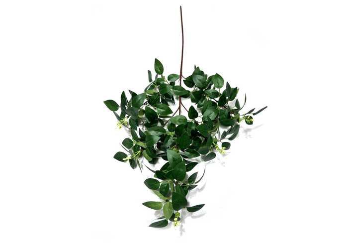 Flores y árboles decorativos, 100 cm, color verde, modelo 110620