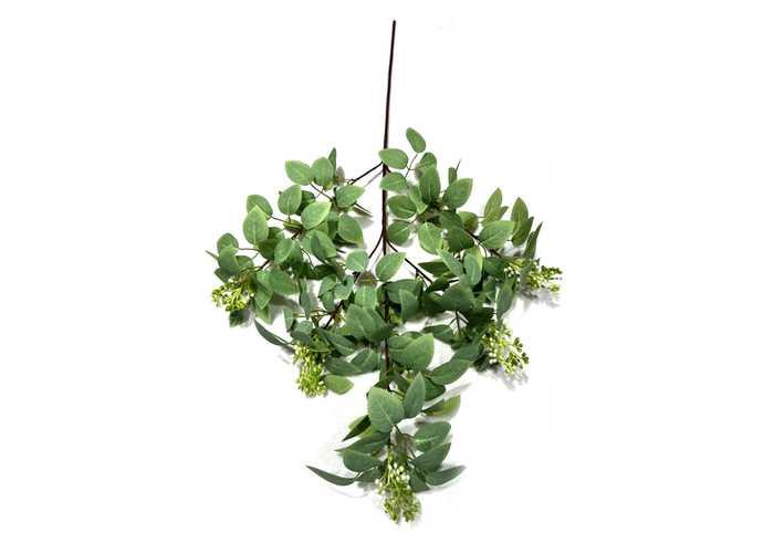 Flores y árboles decorativos, 100 cm, color verde, modelo 110623