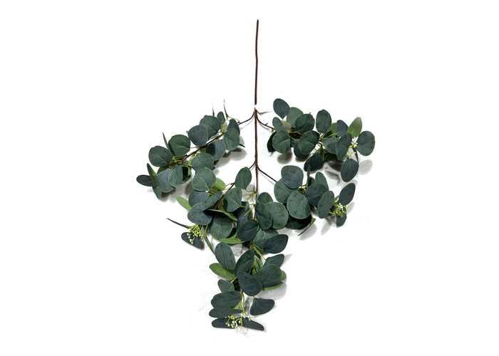 Flores y árboles decorativos, 100 cm, color verde, modelo 110624