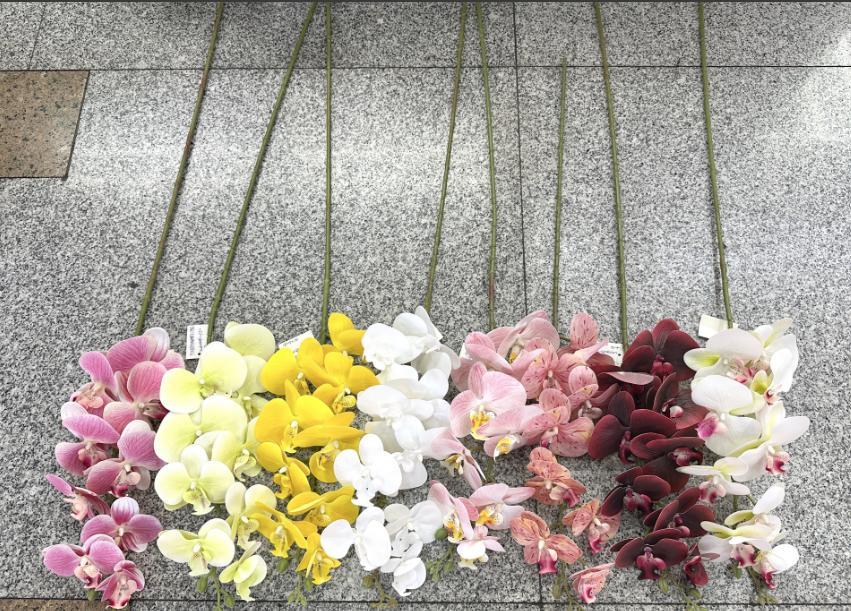 Flores y árboles decorativos, modelo 120155