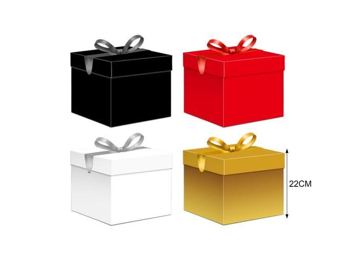caja de regalo, 22 × 22 × 22 cm, modelo 310361