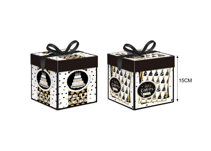 caja de regalo, 15 × 15 × 15 cm, modelo 310384