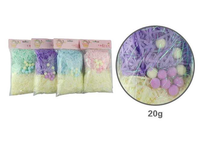 Rafia, 20 g, color bicolor, modelo 350109