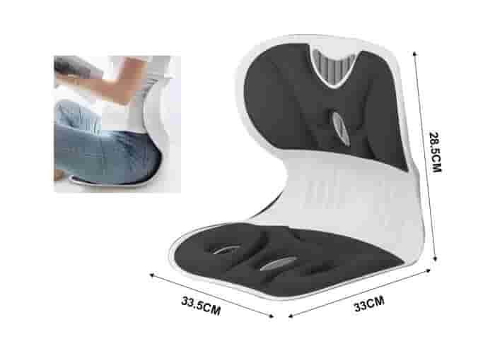 Almohada para el cuello y soporte lumbar para el coche., color negro, modelo 500771