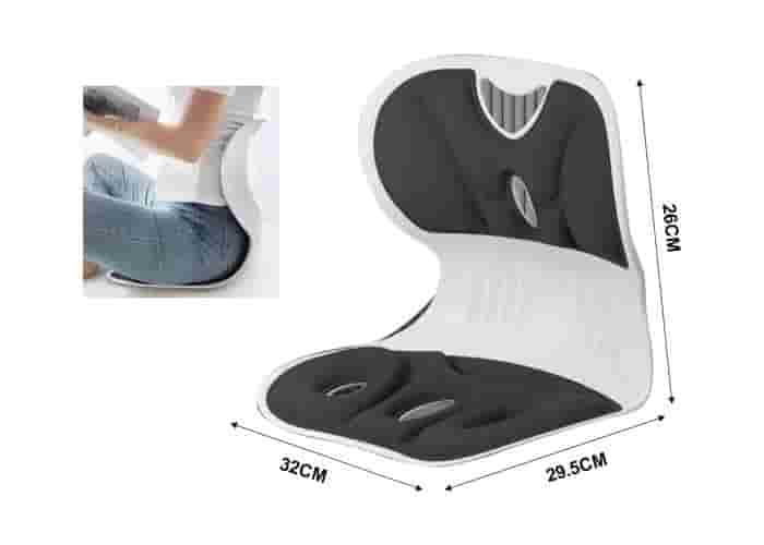 Almohada para el cuello y soporte lumbar para el coche., color negro, modelo 500773