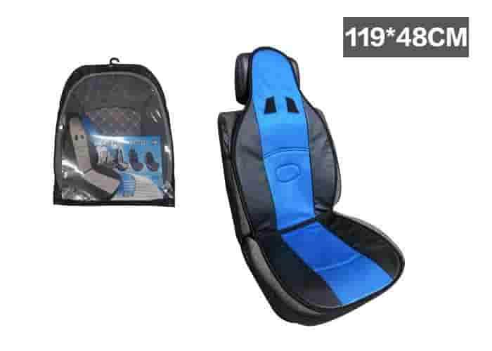 Fundas de asiento, modelo HL8079, 119 × 48 cm, colores azul y negro
