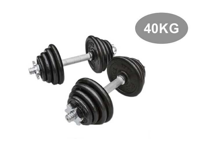 Mancuerna, 40 kg, modelo 550082