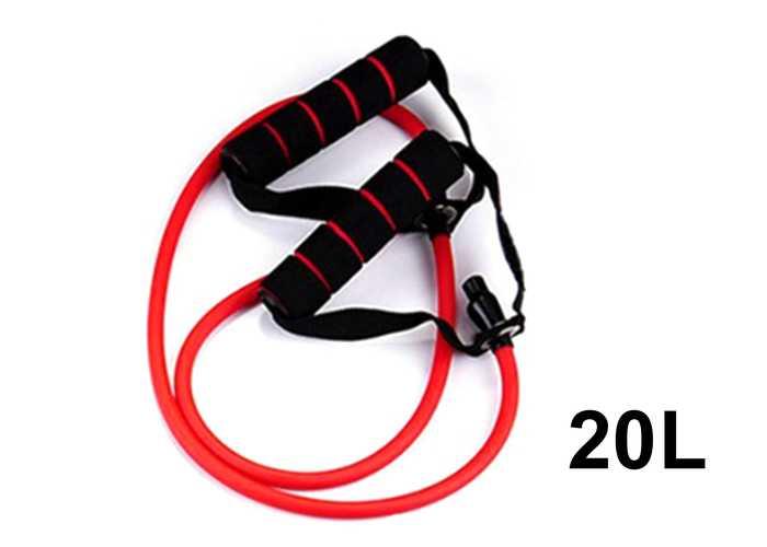 Placa vibratoria, 20 L, color rojo
