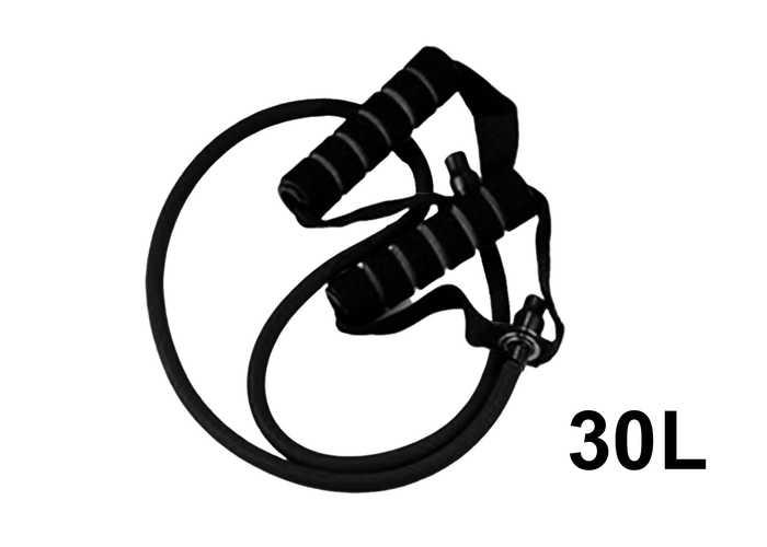 Placa vibratoria, 30 L, color negro