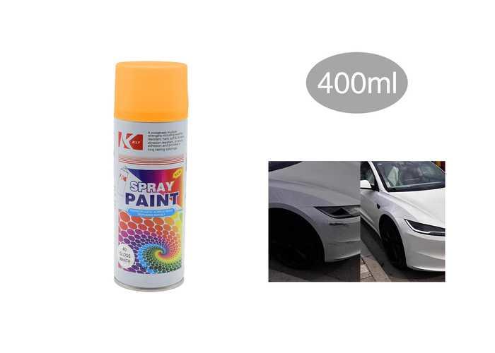Lavado y cuidado del auto, 400 ml, color naranja
