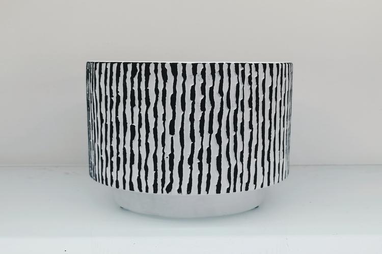 Macetas de cerámica, 13,8 × 13,8 × 15,8 cm, modelo 120744
