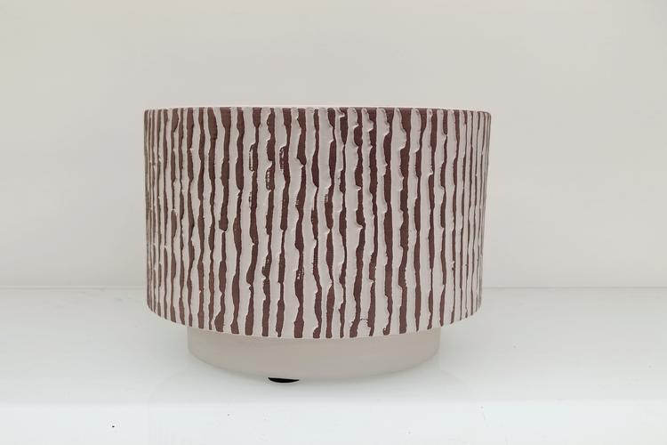 Macetas de cerámica, 13,8 × 13,8 × 15,8 cm, modelo 120745