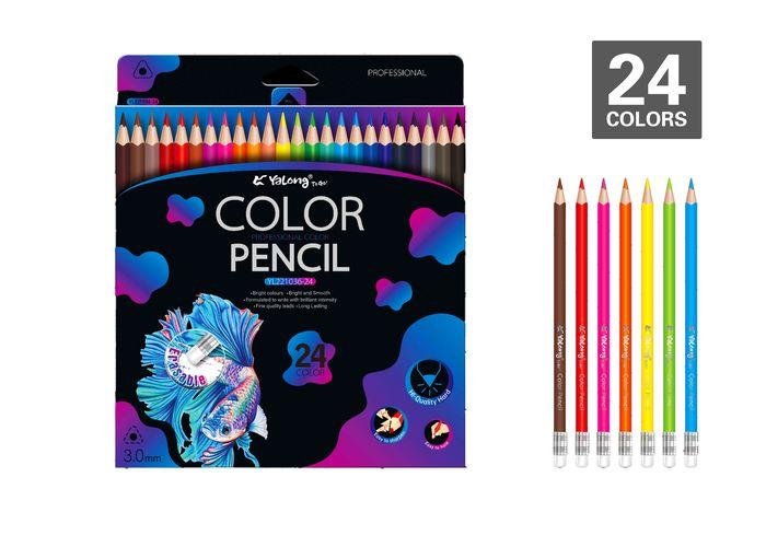 Lápices de colores, modelo YL221036-24