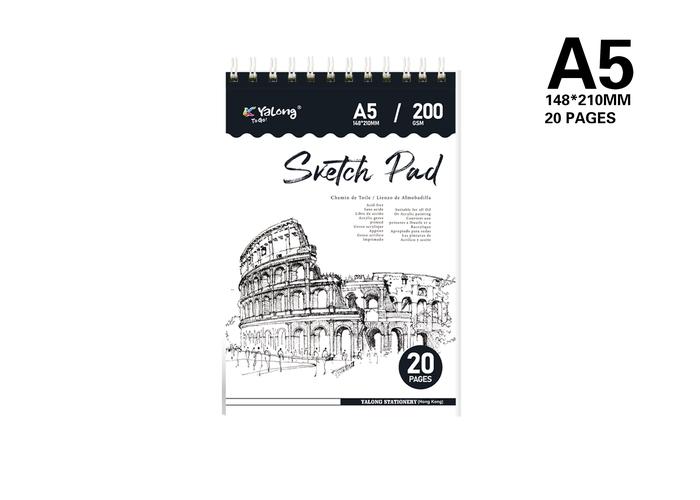 Cuaderno de bocetos, modelo YL-XQ-342-A5