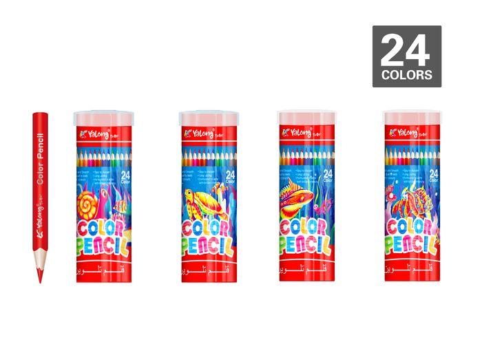 Lápices de colores, modelo YL231070-24S